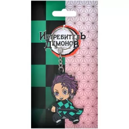 Брелок Demon Slayer: Tanjiro Kamado CHIBI картинка 375055 - МосИгра